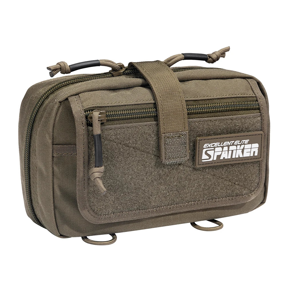 EDC Tactical Bag Waist Pack Hunting Vest Emergency Tools Pack Outdoor Tool Accessories Kit Camping Survival Pouch