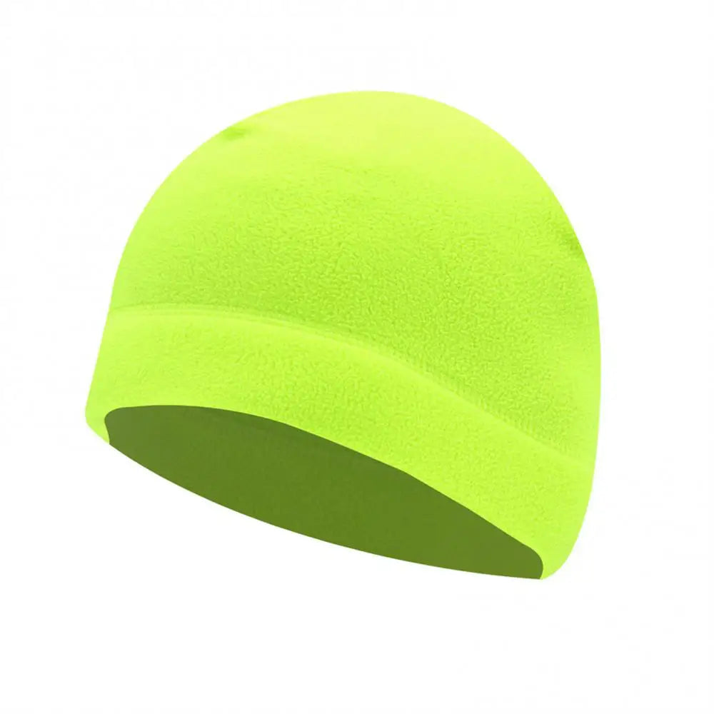 Fleece Running Cap Sports Winter Hat Soft Stretch Fitness Warm Snowboard Hiking Cycling Ski Windproof Cap Men Women