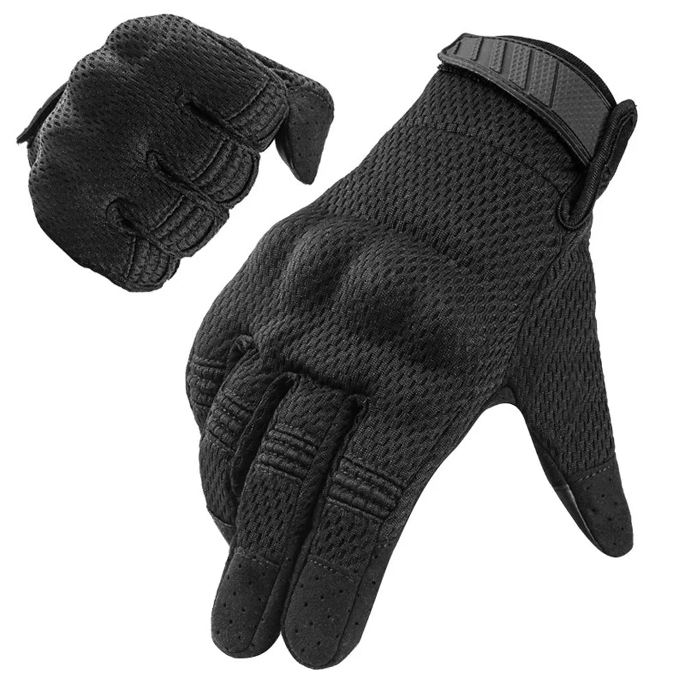 Men Tactical Gloves Touch Screen Sport Outdoor Paintball Combat Hiking Hunting Riding Bike Non-slip Breathable Cycling Equipment