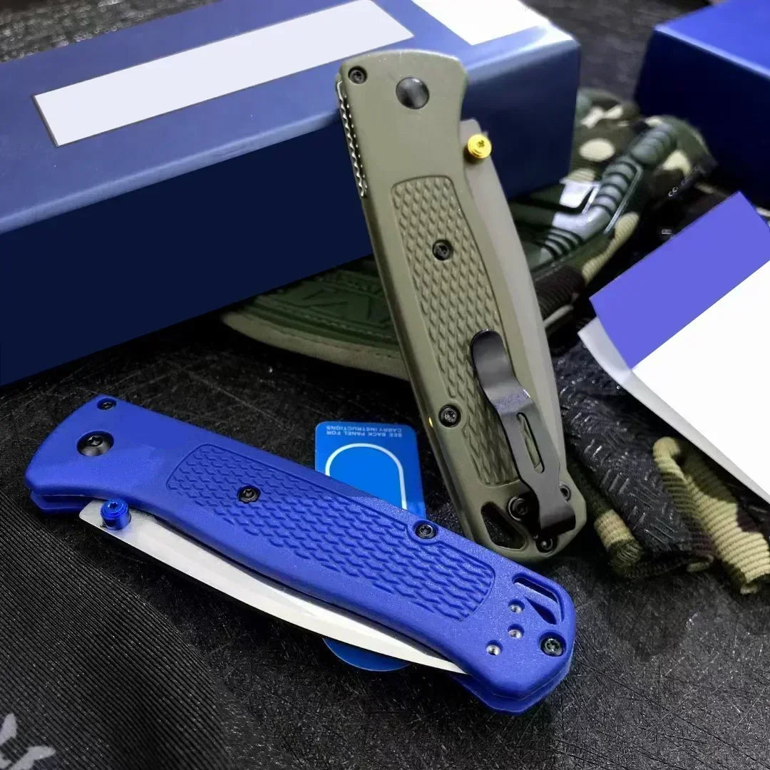 BM Bugout 535 Multi Colors EDC Munual Folding Pocket Knife Survival Outdoor Hunting Tactical Knife Utility Hand Tools Men Gifts