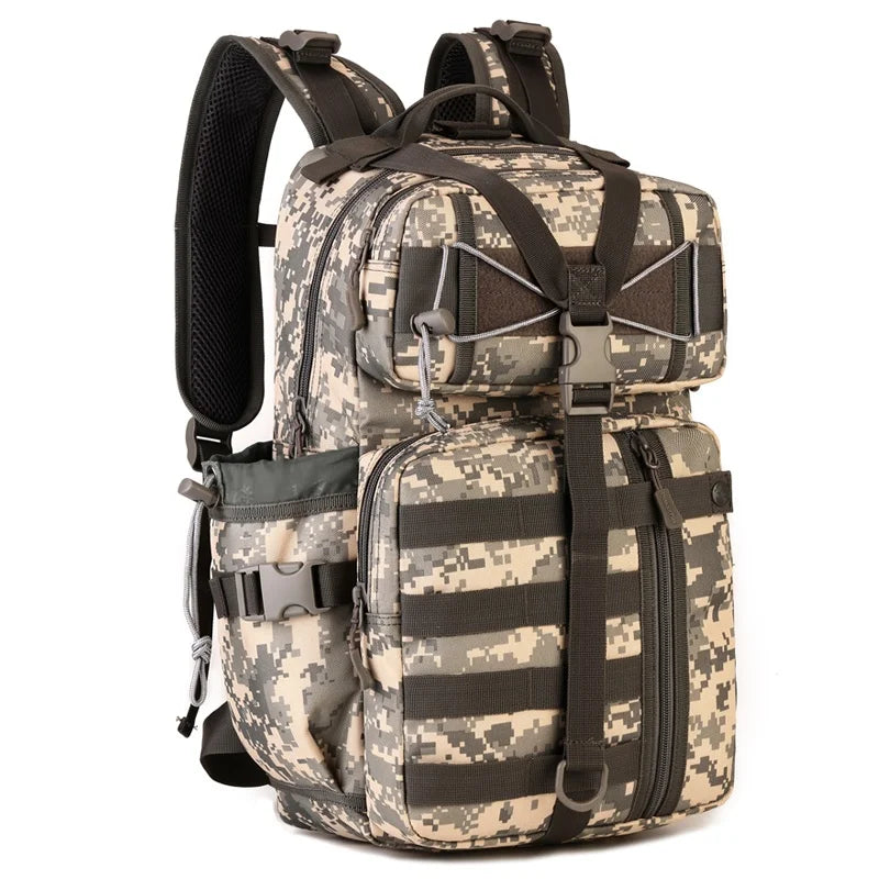 Large Capacity Tactics Backpack Nylon Water-proof Men Multifunctional Hike Camp Travel Bags Mochila