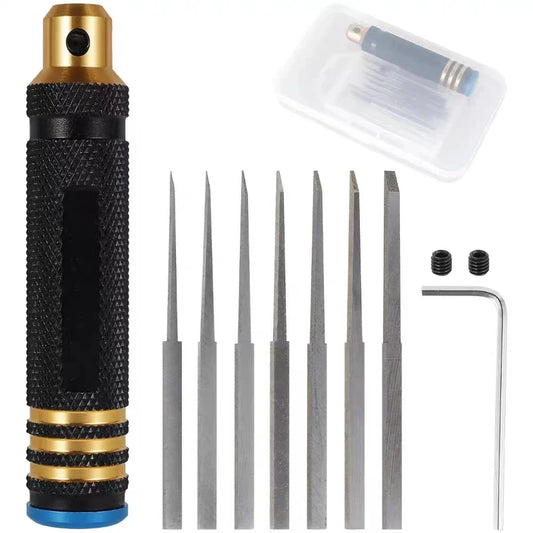 Model Carving Knifesharp Resin Carved Scribe Line Cutting Tool Wear Resistant Modeling Scriber For Engraving Carving Cutting Set