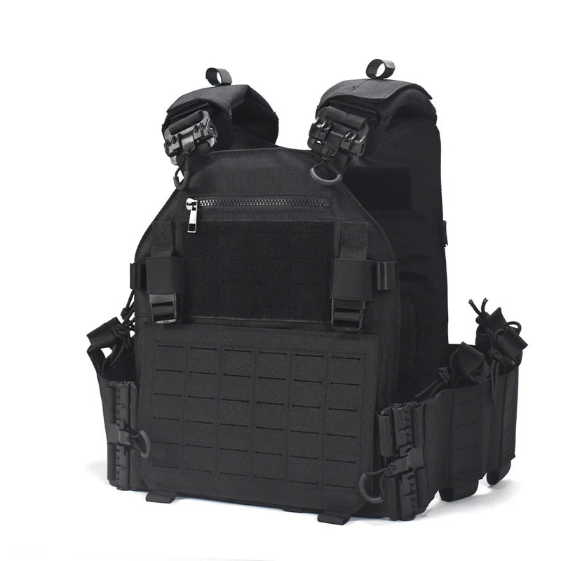 Quick Release Tactical Vest Hunting Men Plate Carrier Chest Rig Combat Armor Vests Outdoor CS Training Airsoft Vest