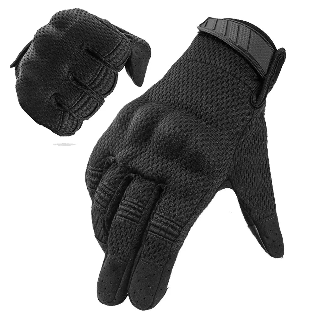 Men Tactical Gloves Touch Screen Sport Outdoor Paintball Combat Hiking Hunting Riding Bike Non-slip Breathable Cycling Equipment