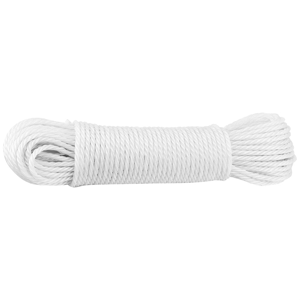 20m Nylon Rope Lines Cord Clothesline Garden Camping Outdoors Garden Long Drying Clothes Hangers Washing Lines Cord Clothesline
