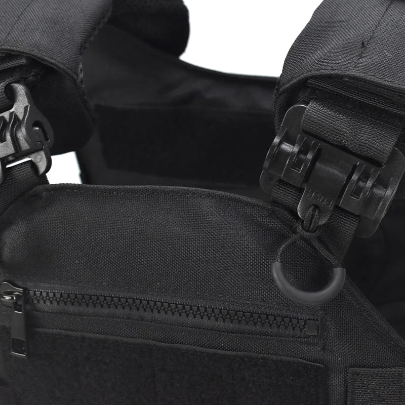 Quick Release Tactical Vest Hunting Men Plate Carrier Chest Rig Combat Armor Vests Outdoor CS Training Airsoft Vest