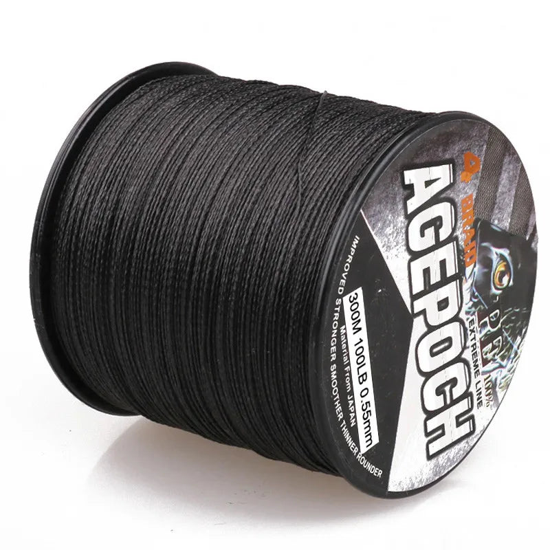 DORISEA agepoch 4 Strands 300M Braided Fishing Line Multifilament PE Fishing Wire