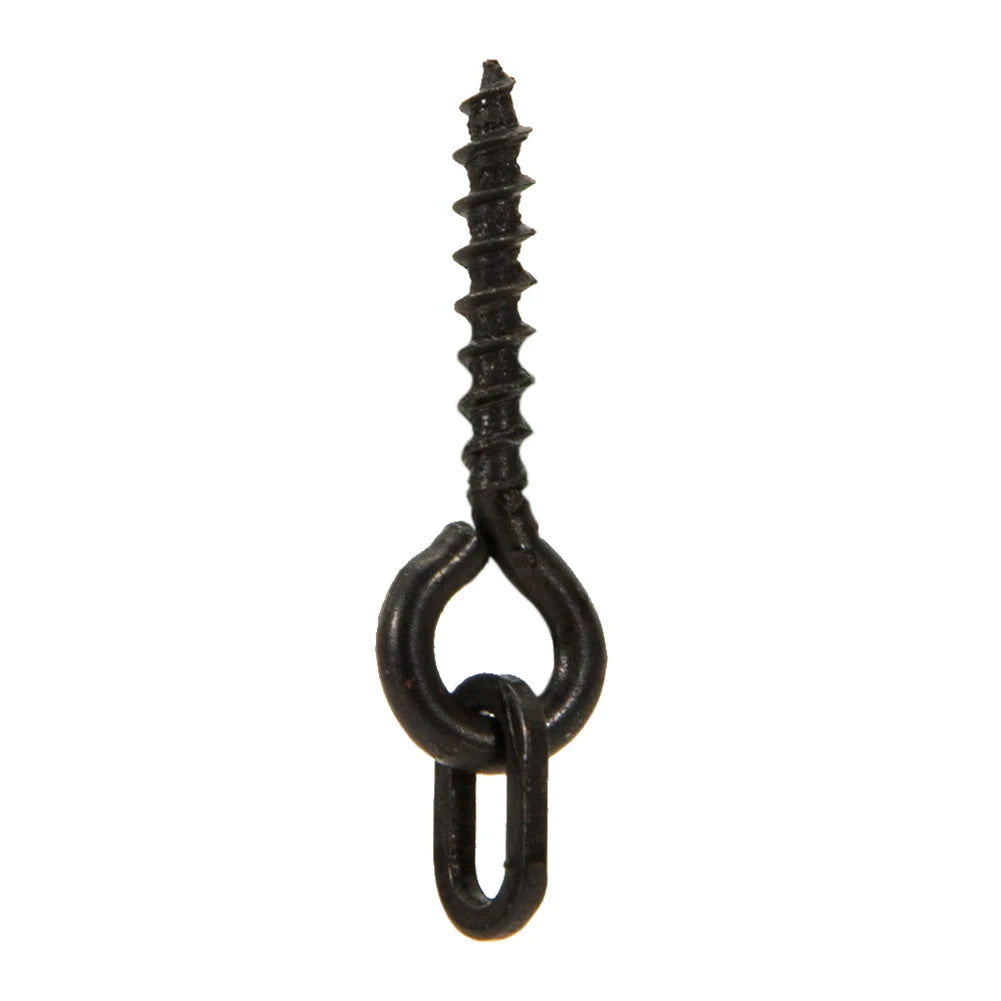 20 Pcs Fishing Screws 50 Pcs Hook Stop Carp Hook Fasteners Carp Bait Screws Carp Fishing Stopper For Fishing Rig Boilies Fish