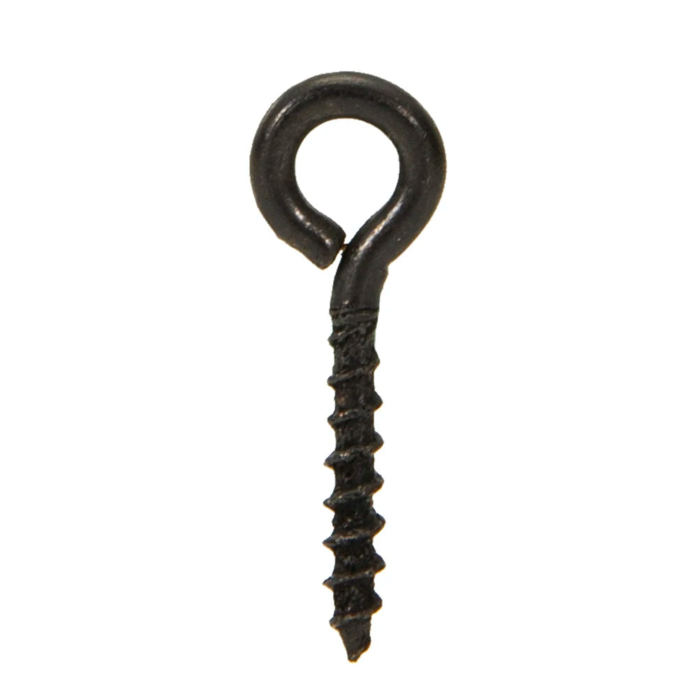 20 Pcs Fishing Screws 50 Pcs Hook Stop Carp Hook Fasteners Carp Bait Screws Carp Fishing Stopper For Fishing Rig Boilies Fish
