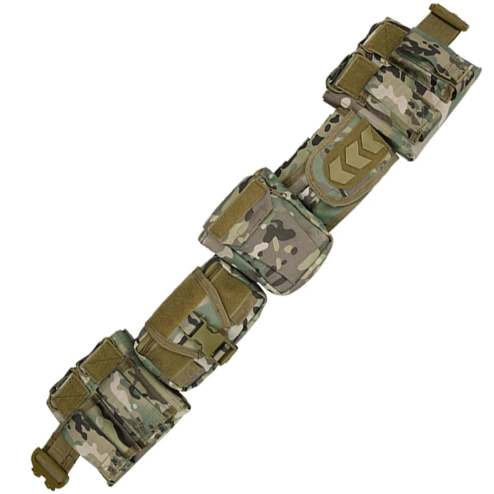 YAKEDA Factory Inner Nylon Patrol Tactical Waist Utility Duty Belt with Quick Detach Metal Buckle