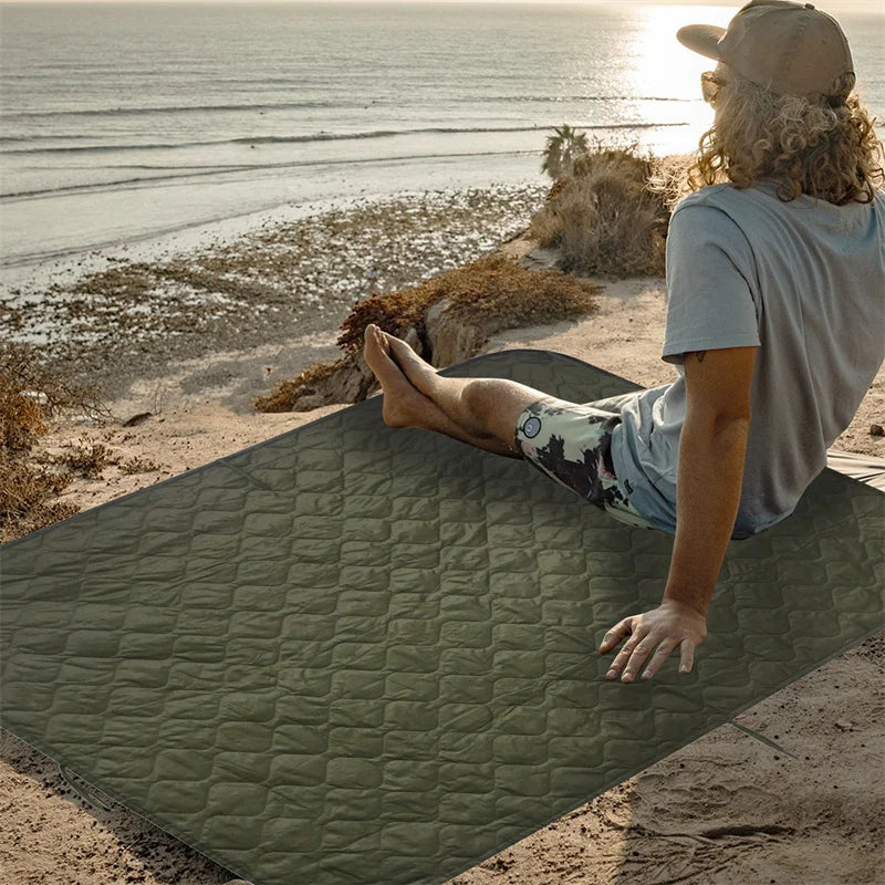 Tactical Extra Large Camping Blanket Foldable Blankets Gingham Picnic Mat for Camping Lawn Park Accessories Cute Couple Ideas