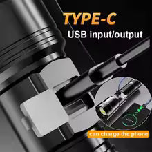 High Strong Power Led Flashlights 300000LM Tactical