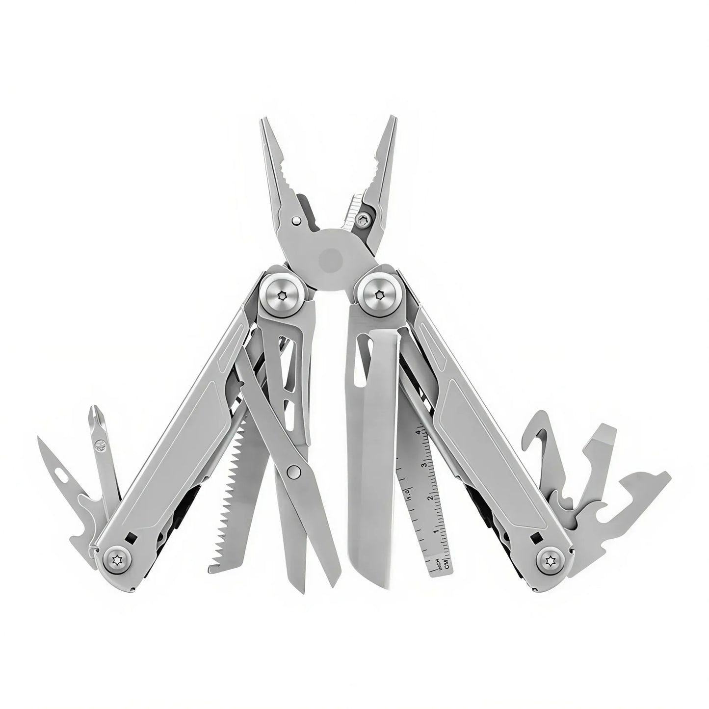 Multitool 18-in-1 EDC Pocket Knife Set with Wire Stripper, Pliers, and Pocket Clip, Gifts for Men, Stainless Steel Scissors