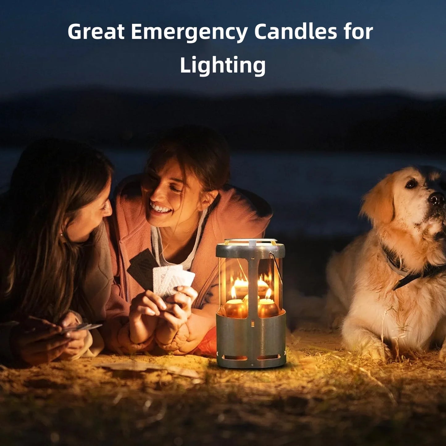 6-20PCS Beeswax Candles Emergency Candles Smokeless Handmade Pillar Candles Wax Candles for UCO Camping Outdoor Emergency