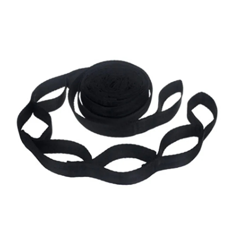 2Pcs High Bearing Capacity Hammock Straps 600lbs Breaking Strength Polyester Hammock Belt Rope 5 Ring Correias De Poliéster