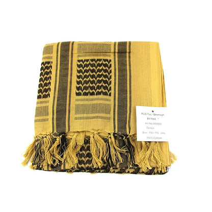 Hot sale Arab Keffiyeh Shemagh Scarf Cotton Winter Shawl Neck Warmer Cover Head Wrap Windproof Tactical Camping Scarf Men Women