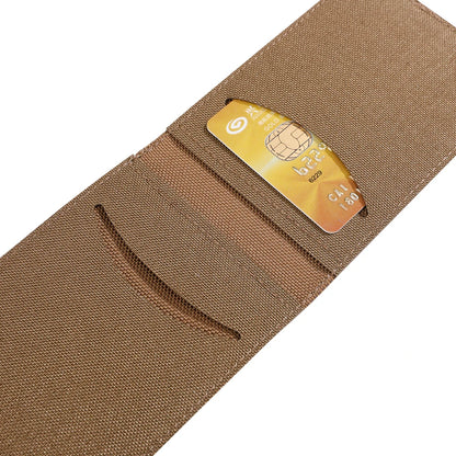 EXCELLENT ELITE SPANKER 1Pcs Credit Card Holder Short Wallet Cards Holder ID Card Protective Cover Foldable for Men and Women