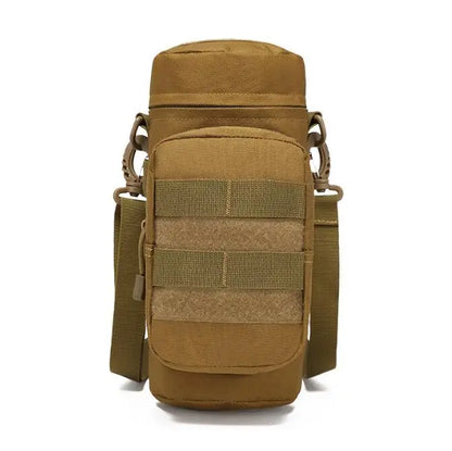 Tactical Molle Zipper Camo Water Bottle Pouches Small Mess Pouch Nylon Waterproof Waist Bag Outdoor Travel Sports Bottle Pouch