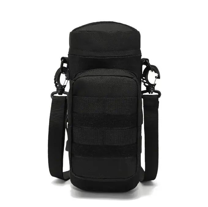 Tactical Molle Zipper Camo Water Bottle Pouches Small Mess Pouch Nylon Waterproof Waist Bag Outdoor Travel Sports Bottle Pouch