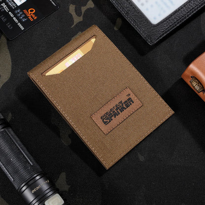 EXCELLENT ELITE SPANKER 1Pcs Credit Card Holder Short Wallet Cards Holder ID Card Protective Cover Foldable for Men and Women