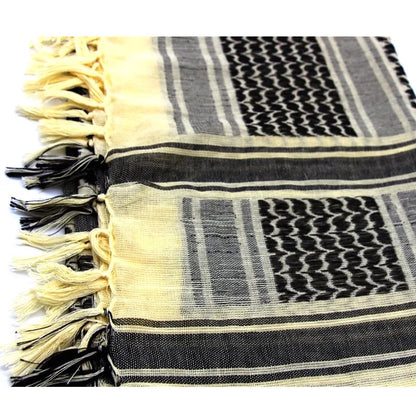 Hot sale Arab Keffiyeh Shemagh Scarf Cotton Winter Shawl Neck Warmer Cover Head Wrap Windproof Tactical Camping Scarf Men Women
