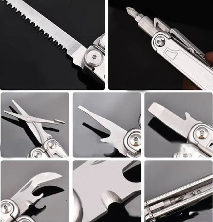 Daicamping DL12 EDC Multi Tools Multifunctional 7CR17MOV Plier Camping Gear Blade Multitools Clip Folding Multi Knife