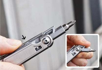 Daicamping DL12 EDC Multi Tools Multifunctional 7CR17MOV Plier Camping Gear Blade Multitools Clip Folding Multi Knife