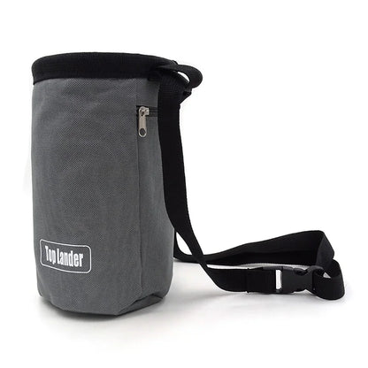 Magnesia Sack Rock Climbing Chalk Bag Waterproof Pocket for Weight Lifting Outdoor Bouldering Magnesia Pouch Climbing Equipment