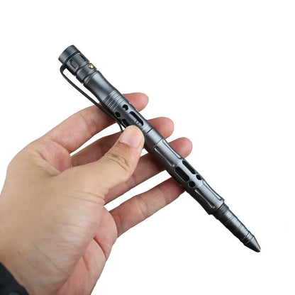 New Tactical Pen With Emergency Flash light, Glass Breaker Self Defense Supplies