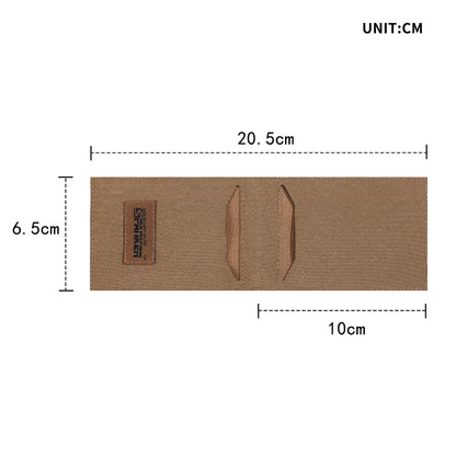 EXCELLENT ELITE SPANKER 1Pcs Credit Card Holder Short Wallet Cards Holder ID Card Protective Cover Foldable for Men and Women