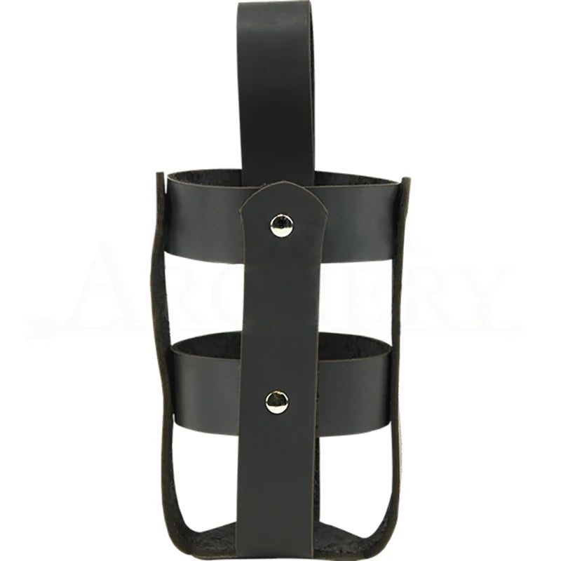 Medieval Water Bottle Pouch Viking Pirate Wine Flask Holder Bag With Leather Belt Loop Beer Hangs Kit For LARP Renaissance Fair
