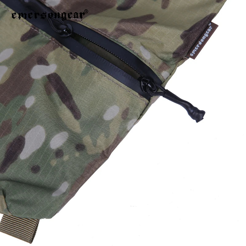 Emersongear Tactical EDC Storage Bags Tool Zippered Panel Airsoft DWR Hunting Hiking Pouch Carrier Holder 29X19cm M