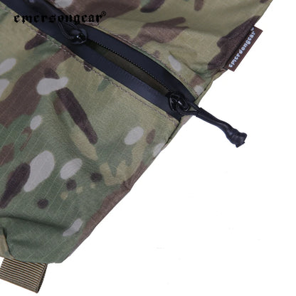 Emersongear Tactical EDC Storage Bags Tool Zippered Panel Airsoft DWR Hunting Hiking Pouch Carrier Holder 29X19cm M