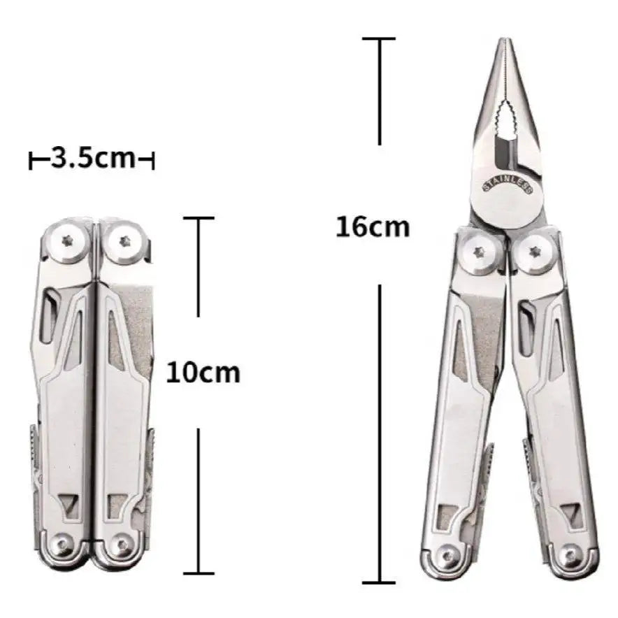 Daicamping DL12 EDC Multi Tools Multifunctional 7CR17MOV Plier Camping Gear Blade Multitools Clip Folding Multi Knife