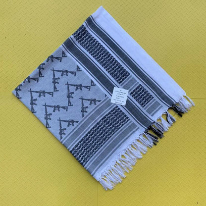 110*110cm Tactical Winter Scarf Lightweight Square Cotton Windproof Scarf Desert Shemagh KeffIyeh Hunting Military Scarf