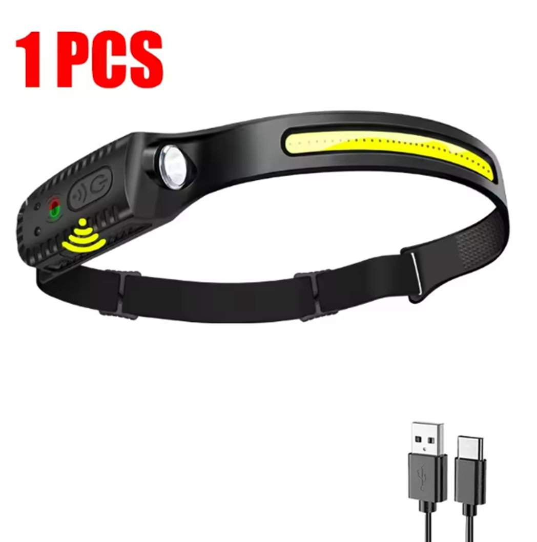TitanBeam™ XPE+COB Sensor Headlamp