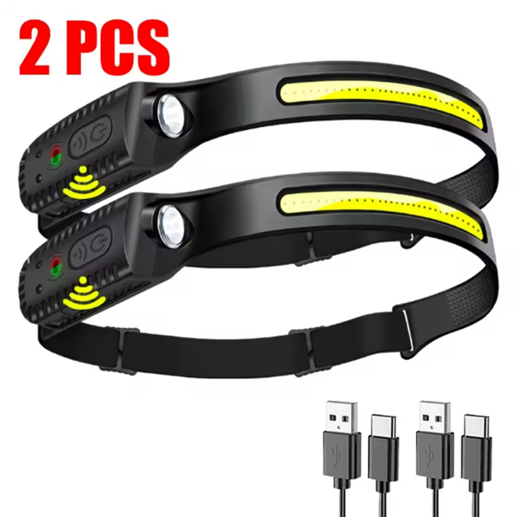 TitanBeam™ XPE+COB Sensor Headlamp