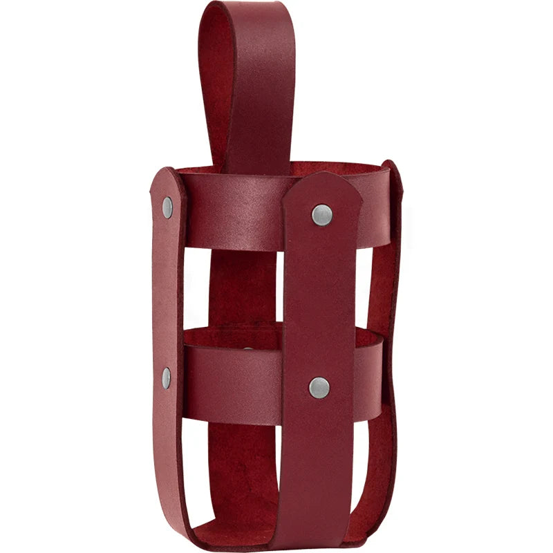 Medieval Water Bottle Pouch Viking Pirate Wine Flask Holder Bag With Leather Belt Loop Beer Hangs Kit For LARP Renaissance Fair