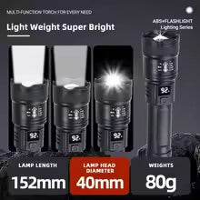 TitanBeam™ 2000LM Tactical Flashlight