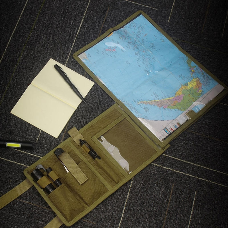Weatherproof Map Case Portable Tactically Map Storage Bag Hiking Map  Holder for Outdoor Hiking Camping Huntin Dropshipping
