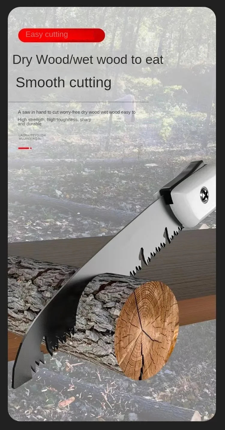 Folding Hand Saw Multifunctional Outdoor Logging Saw Woodworking Folding Portable Saw For Garden Pruner Gardening Tools Tree