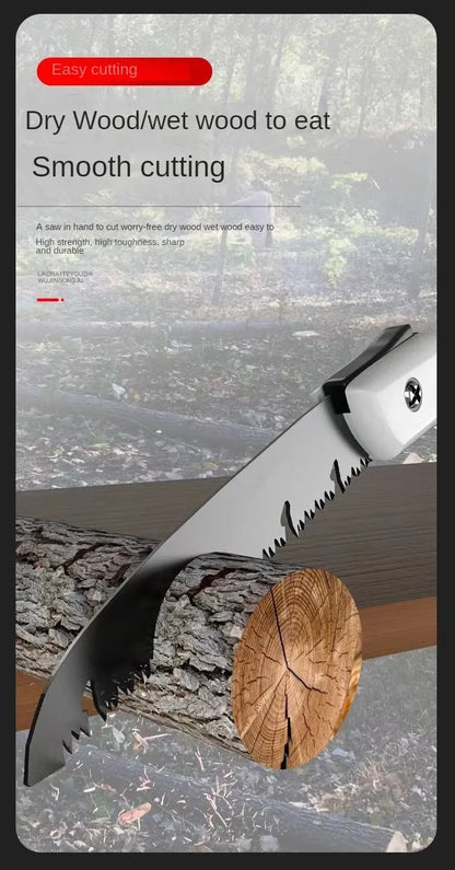 Folding Hand Saw Multifunctional Outdoor Logging Saw Woodworking Folding Portable Saw For Garden Pruner Gardening Tools Tree