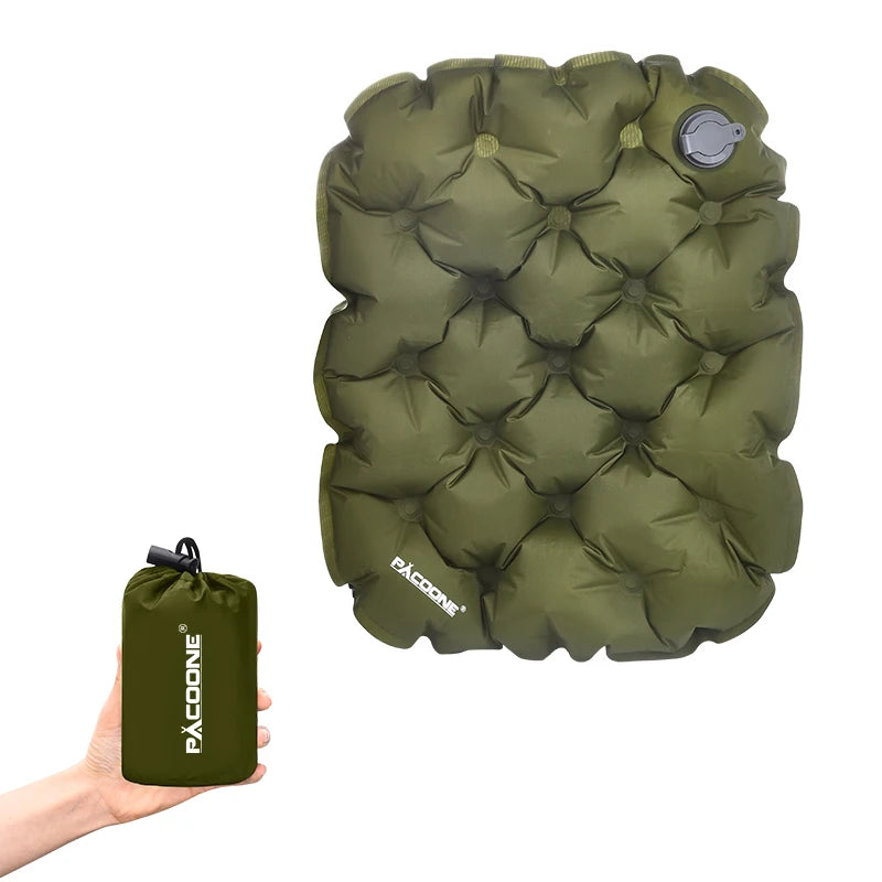40x30cm Air Cushion Pillows Outdoor Camping Sleep Cushion Folding Inflatable Pillows Chair Cushion Seat Pads With Storage Bag