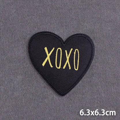 Indicative Slogan Patch Iron/Sew On Patches For Clothing Thermoadhesive Patches Embroidery/Fusible Patch Stay Weird Applique DIY