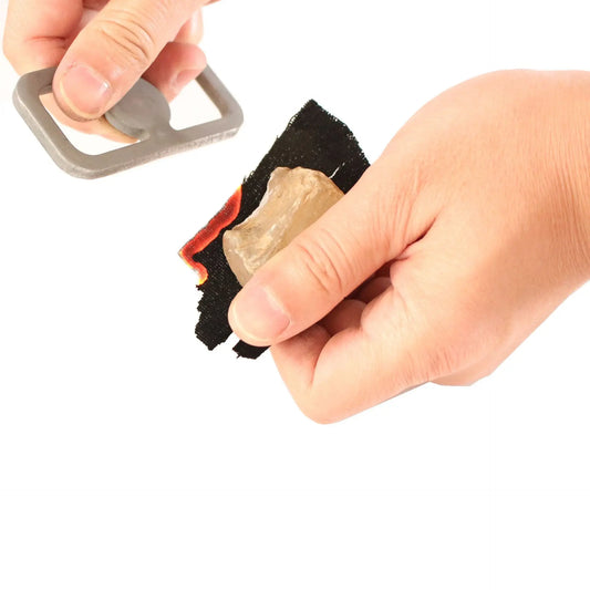 High Carbon Steel Flint Survival Fire Starter Tool Fire Striker Camping Fire Ignition Outdoor Fire Lighter Hiking