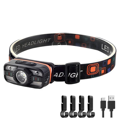 Rechargeable Sensor LED Headlamp