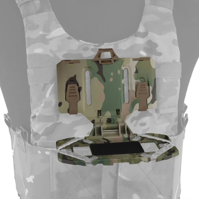 Tactics Cell Phone Holder Admin Pouch Map Navigation Pouch Molle Hunting Vest Chest Accessories Fold Smartphone Pouch