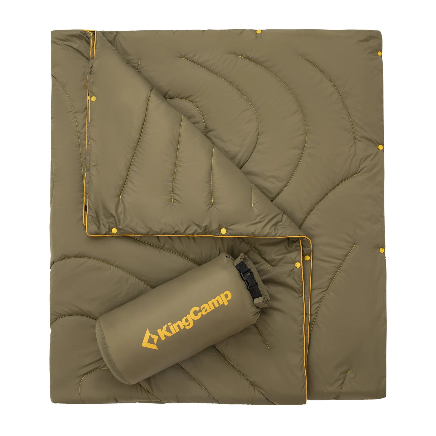 KingCamp Outdoor Camping Blanket, Lightweight Puffy Blanket, Camping Quilt For Cold Weather, Adventure, Sleeping, Backpacking