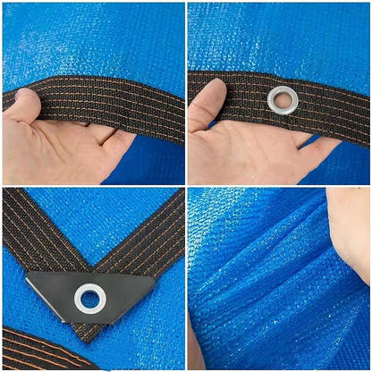 12 Pin Anti-UV HDPE Shading Net Garden Balcony Succulent Plant Sunshade Net Outdoor Swimming Pool Sun Shade Net Car Cover