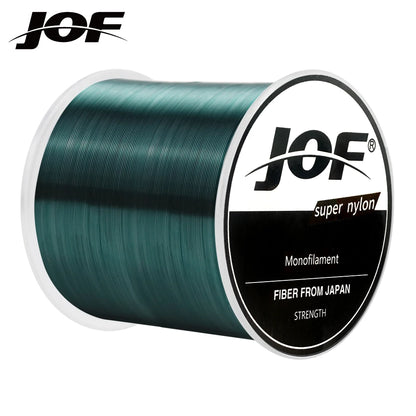 2024 Band New 500m Nylon Fishing Line Super Strong 4.4LB - 28.6LB 6 Colors Japan Monofilament Main Line Fishing Line Accessories